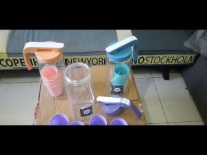 Teko Air Set 4 Gelas / Teko Air + 4 Gelas Bahan Plastik 26 Liter