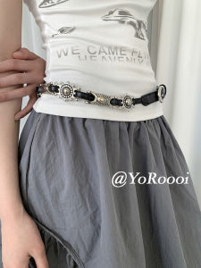 YoRoooi American Style Spicy Girl Carved Floral Thin Belt High Quality Design Sensation Fashion Accessory for Women