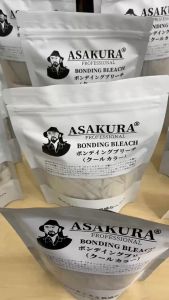 Bột Tẩy Tóc ASAKURA màu khóiTẩy 2 lần trắng Made in JAPAN 500g