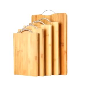 Heavy duty cutting board antibacterial chopping board for meat stainless food handle chopping board for restaurant wood cutting board knife board chopping board heavy duty bamboo chopping board sangkalan na kahoy kamagong makapal chop board wooden board