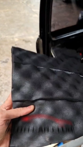 Mút trứng tiêu Âm Bông Hấp Thụ Âm Thanh Ô Tô Chịu Nhiệt chống cháy chống thấm màu đen