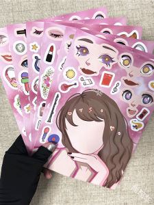 Nhạc Công DIY Trang Trí Mặt Phẳng Hình Ảnh Nửa Đêm Trung Thu Trang Trí Bút Chì Quà Tặng Hộp Đựng Giấy Vệ Sinh Học Sinh Trẻ Em