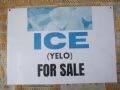 ICE for Sale Signages Laminated A4 Size waterproof. 