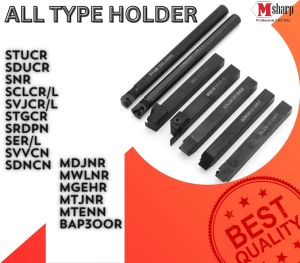 Holder Bubut Netral MTENN 1616 2020 2525 3232 Stang Bubut Netral Insert TNMG