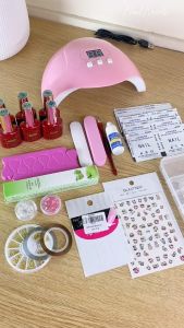 ชุดทำเล็บ ชุดทำเล็บเจล เครื่องอบ ชุดทำเล็บเจลราคาประหยัด ยุโรป อุปกรณ์ทำเล็บครบวงจร พร้อมส่งทุกสี