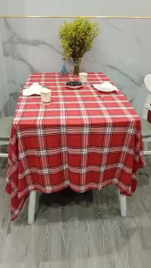 Khăn Bàn Decor Khăn Bàn Nhà Hàng Caro Trải Bàn Tiệc Bàn Ăn Gia Đình