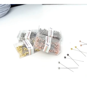 Set 100 Kim Ghim Cố Định 38mm Nhiều Màu Sắc Dùng Trong May Vá-ESTLA