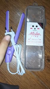 Catokan mini alat catok rambut lurus dan kriting portabel lucu