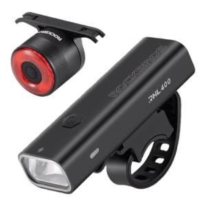 RockBros | Night Riding Light Kit for Road and Mountain Bikes Water-resistant and Brake-Sensitive