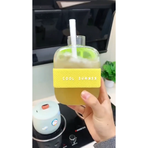 Lưới Đá Có Nắp Ống Hút Đá Khuôn Chai Nước Lạnh Mùa Hè Đa Năng Làm Đá CốcKhay Làm Đá Tủ Lạnh-NIEVE