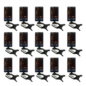 IRIN | WST-650GB Professional Clip-on Tuner for Guitar Bass Dual Clip/Mic Pickup Pitch Flat Adjustable Bright LCD Digital Tuner Parts