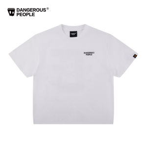 Dangerous People Xiaozhihum DSP Love Heart Paper Bag Man Casual Loose Trendy round Neck Short Sleeve T-Shirt Cotton 100%