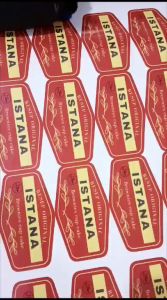 Cetak Stiker Kromo per 10 lembar A3 Cetak Label Stike  Stiker Custom  Stiker Makanan Minuman