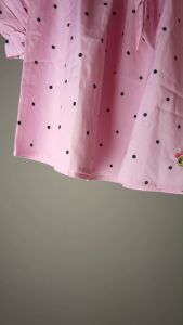 DN1210 Girl Princess Dress Children Dress Polkadot Dress Dress Lengan Panjang Baju Budak Perempuan
