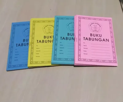 buku tabungan sekolah 1 pak 50 buku untuk sekolah