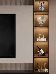 Modern Minimalist TV Cabinet Decorative Accessories Set Ceramic Character Shaped Home Decorations for Living Room