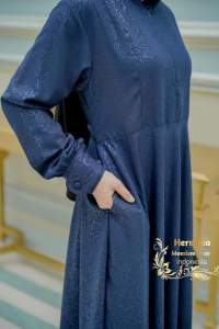Gamis Syari Warna Navy: Desain Elegan & Nyaman