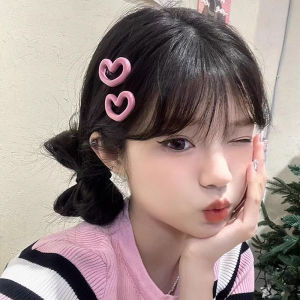 Jepit rambut hati yang manis / jepit rambut bintang yang lucu / jepit rambut gadis manis / jepit poni hiasan kepala kreatif yang lucu 🌷Waroomy