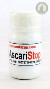 SEMPATI Ascari Stop Om Kicau Obat Burung Sakit Cacingan Pencernaan Untuk Burung Lovebird Kenari Kacer Murai Jadi Gacor VASSTOK