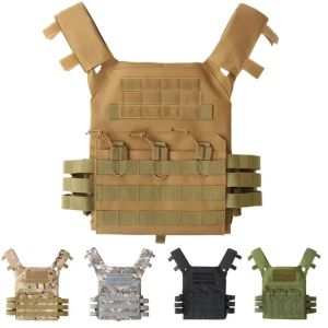 Áo Giáp Chiến Thuật Quân Sự Chống Nước Nhẹ Tích Hợp Hệ Thống Molle Loại JPC Dùng Cho Săn Bắn Ngoài Trời Thiết Bị Rừng Rậm Trò Chơi CS.