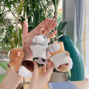 Gantungan Tas Lucu Karakter Tupai Bulu Gantungan Kunci Keychain Bagcharm Cute Aksesoris Tas Sekolah