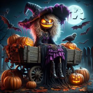 Kayou | Jigsaw Puzzles 500/1000 PCS Adults Halloween Night Home Puzzle Stress Relief Entertainment Toys Landscape Puzzles Festival Gift