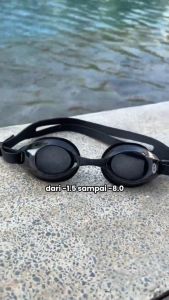 Kacamata Renang Minus Dewasa Anti Fog 1.5 - 8 UV Protection Anti Fog Dewasa Swimming Goggle