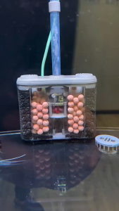 6-IN-1 Air pump Aquarium Submersible Internal Filter Fish Tank Filter Water Filtration Bio-Sponge Fish