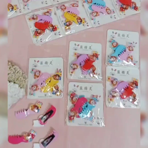 (4PCS) JEPIT RAMBUT ANAK MODEL SISIR / JEPITAN ANAK KARAKTER LUCU / KEP PONI ANAK / JEPIT RAMBUT TIPTOP TERBARU / JRS9728