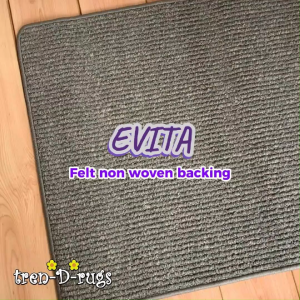 Tren-D-rugs Karpet jumbo besar aesthetic polos salur stripes permadani bulu alas lantai ruang tamu keluarga kamar tidur big size tebal minimalis 300 cm x 300 cm - NMs