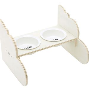 HOOPET | Neck Protection Dual-Bowl Pet Feeder