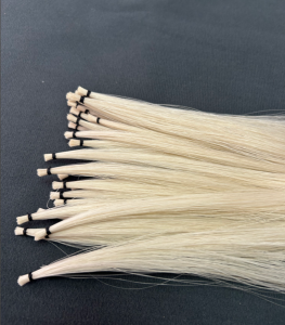 1pcs Hank 5--6 Grams Each One High Quality Unbleached Mongolia Horse Hair For Violin Bow