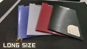 Upgrade Style Long Clipboard with Cover Paper Organizers Document Storage Thickened PP Material