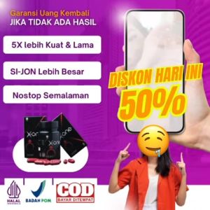 X-One Stamina Imunitas Pria Kuat Suplemen Obat Herbal - X-ONE KAPSUL MERAH Tahan Lama Stamina Pria Menambah Kebugaran - Tanpa Efek Samping 100% ORI