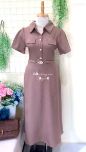 (VT) Đầm Trung Niên Dáng Dài Cao Cấp Đi Làm Đi Chơi Đi Tiệc Đa Dụng Sang Trọng Cho Các Quý Bà U40 U50 LT2730