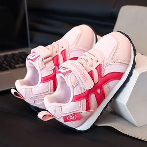 Girls Sport Shoes Soft Bottom Casual Lightweight Anti-slip Childrens Footwear Fashionable All-Season Low Top Polyester Lined