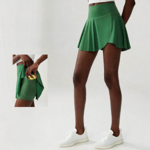 Anti-Flashing Pocket Lining A-Line Skirt