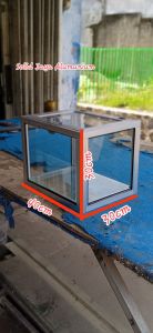 Etalase jambu crystal etalase buah 40x30x30