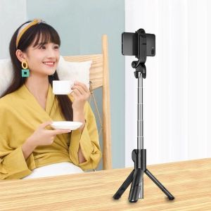 RYLA Bluetooth Selfie Stick Tripod Portable Remote Control Three-in-one Integrated Self-timer Tripod Foldable Telescopic Mobile Phone Bracket Mobile Phone Holder