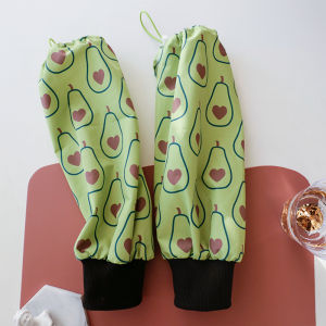 Soft Polyester Cotton Sleeve Covers Oil Resistant Elastic Universal Fit for Adults And Students Suitable for down Jackets