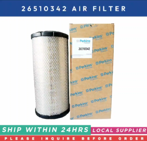 AIR FILTER 26510342 FOR PERKINS ENGINE GENERATOR [LOCAL STOCK. LIMITED QUANTITY]