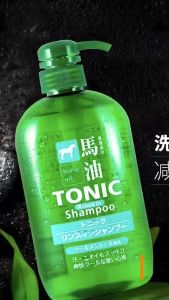 Horse Oil 600ml Rinse In Shampoo Made In Japan Dengan Menthol Dingin Dan Lembut Dikepala