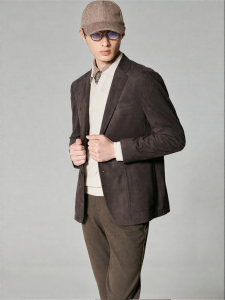 Mens Business Casual Fit Sport Suit