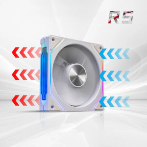 120mm GEN4 RS White Fan ARGB Infinite Mirror Lighting 3-Pin Sync 800-1800RPM PWM Perfect for Cases & Radiators