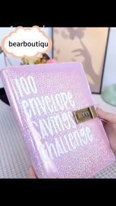 100 Days Couples Challenge Envelope Money Combination Lock Notepad
