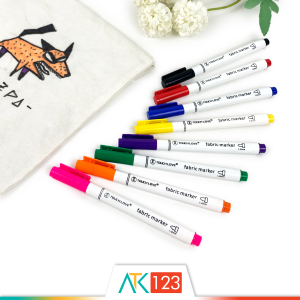 Pena / Spidol Warna Tekstil / Kain / Kaos / Topi / Sepatu / Kanvas / Textile / Fabric / Shirt / Hat / Shoe / Canvas Pen / Marker PMK-FB66