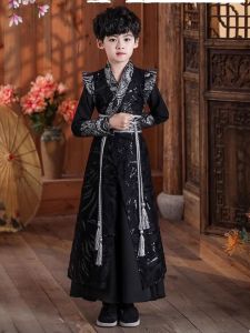 Bộ Trang Phục Biểu Diễn Truyền Thống Trung Hoa Cho Bé Trai Bộ Trang Phục Thiếu Gia Lịch Lãm Thời Trang Phong Cách Cổ Điển Hanfu