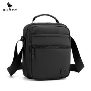AUOTE Men Bags Fashion Shoulder Bag Cross Body Bag Casual Handbag Multiple Pocket Design Large Capacity Waterproof Lightweight Casual Sport Street Bag for Travel Outdoor