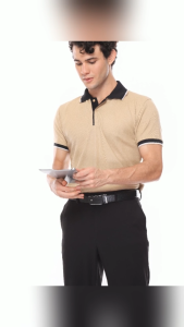 Polo Shirt Polos Lengan Pendek Esperanza - KMB Coklat Khaki