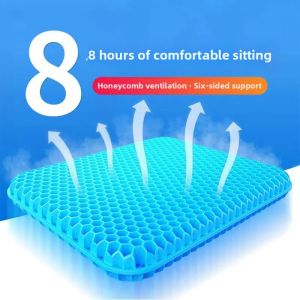 3D Honeycomb Breathable Cooling Seat Cushion